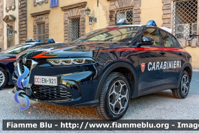 Alfa-Romeo Tonale
Carabinieri
Nucleo Operativo Radiomobile
Allestimento FCA
CC EN 921
Parole chiave: Alfa-Romeo Tonale CCEN921