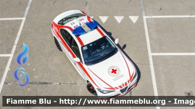 Alfa-Romeo Nuova Giulia
Croce Rossa Italiana
Comitato Provinciale di Piacenza
Allestimento Bertazzoni
CRI 684 AG
Parole chiave: Alfa-Romeo Nuova_Giulia CRI684AG