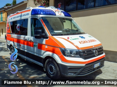 Volkswagen Crafter II serie
Pubblica Assistenza Capoliveri (LI)
Allestita Ambitalia - Qtx
Parole chiave: Volkswagen Crafter_IIserie Ambulanza