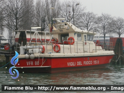 MotoBarcaPompa Classe RAF 
Vigili del Fuoco
Distaccamento Portuale di Venezia
VFR 08 
