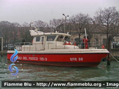 MotoBarcaPompa Classe RAF 
Vigili del Fuoco
Distaccamento Portuale di Venezia
VFR 08 
