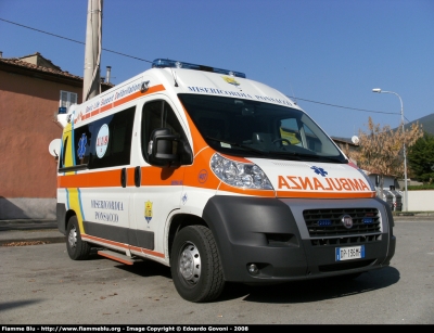 Fiat Ducato X250
Misericordia di Ponsacco
Allestita Fratelli Mariani
Parole chiave: Fiat Ducato_X250 Ambulanza 118_Pisa Misericordia_Ponsacco