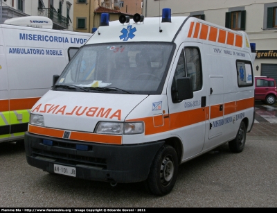 Fiat Ducato II serie
Misericordia di Livorno
Allestita Bollanti
Parole chiave: Fiat Ducato_IIserie Ambulanza