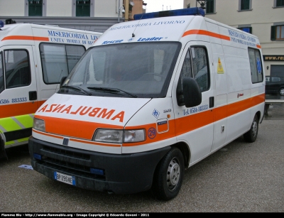 Fiat Ducato II serie
Misericordia di Livorno
Allestita Mariani Fratelli
Parole chiave: Fiat Ducato_IIserie Ambulanza