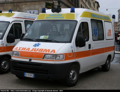 Fiat Ducato II serie
Misericordia di Campi Bisenzio
Allestita Alessi & Becagli
Parole chiave: Fiat Ducato_IIserie Ambulanza