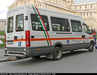 Iveco Daily III serie
Pubblica Assistenza Società Riunite Pisa
Parole chiave: Iveco Daily_IIIserie 118_Pisa PA_SR_Pisa Servizi_Sociali