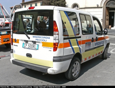 Fiat Doblò I serie
Misericordia di Peccioli
Parole chiave: Fiat Doblò_Iserie 118_Pisa Servizi_Sociali Misericordia_Peccioli