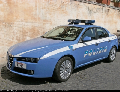 Alfa Romeo 159 Q4
Polizia di Stato
Nucleo Scorte del Quirinale
POLIZIA F3767
Parole chiave: Alfa-Romeo 159_Q4 PoliziaF3767 Festa_della_Polizia_2009