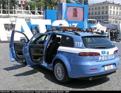 Alfa Romeo 159 Sportwagon
Polizia di Stato
Polizia Stradale
POLIZIA H0559
Parole chiave: Alfa-Romeo 159_Sportwagon PoliziaH0559 Festa_della_Polizia_2009