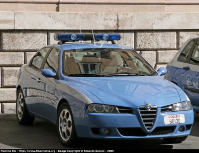 Alfa Romeo 156 II serie
Polizia di Stato
Nucleo Scorte del Quirinale
POLIZIA B0130
Parole chiave: Alfa-Romeo 156_IIserie PoliziaB0130