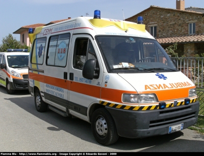 Fiat Ducato II serie
Misericordia di Montecalvoli
Allestita MAF
Parole chiave: Fiat Ducato_IIserie 118_Pisa Ambulanza Misericordia_Montecalvoli