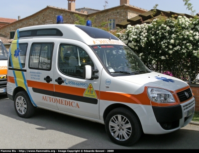 Fiat Doblò II serie
Misericordia San Pietro in Palazzi
Parole chiave: Fiat Doblò_IIserie 118_Livorno Automedica Misericordia_San_Pietro_in_Palazzi