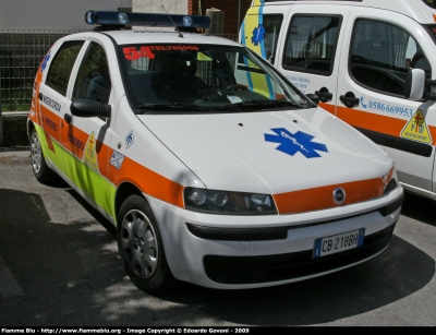 Fiat Punto II serie
Misericordia San Vincenzo
Parole chiave: Fiat Punto_IIserie 118_Livorno Automedica Misericordia_San_Vincenzo