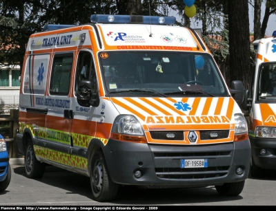 Renault Master III serie
Pubblica Assistenza Collesalvetti
Allestita Alessi & Becagli
Parole chiave: Renault Master_IIIserie 118_Livorno Ambulanza PA_Collesalvetti