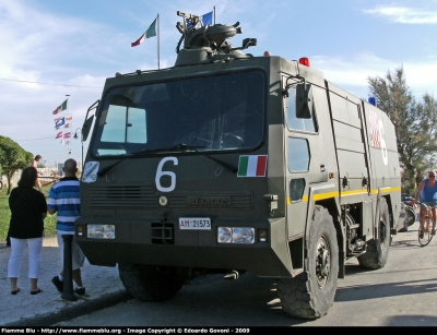 Sirmac Rampini VAM 420P 4x4 Nettuno
Aeronautica Militare
46° Brigata Aerea
AM 21573
Parole chiave: Sirmac Rampini VAM_420P_4x4_Nettuno AM21573