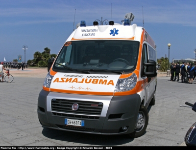 Fiat Ducato X250
Misericordia di Antignano
Allestita Fast
Parole chiave: Fiat Ducato_X250 118_Livorno Misericordia_Antignano Ambulanza