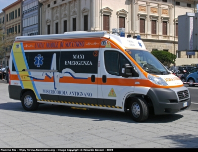 Fiat Ducato X250
Misericordia di Antignano
Allestita Fast
Parole chiave: Fiat Ducato_X250 118_Livorno Misericordia_Antignano Ambulanza