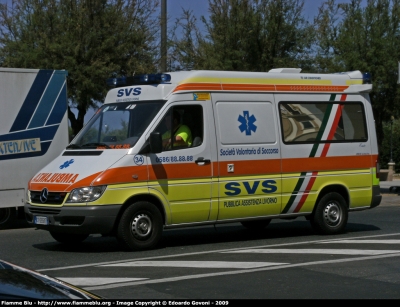 Mercedes-Benz Sprinter II serie
34 - Società Volontaria di Soccorso Livorno
Parole chiave: Mercedes-Benz Sprinter_IIserie 118_Livorno Ambulanza SVS_Livorno