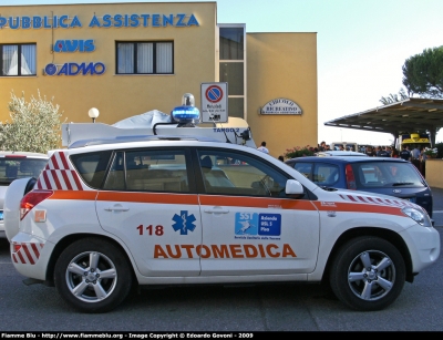 Toyota Rav4 II serie
118 Pisa Soccorso
"Tango 2"
Automedica Operante nel territorio delle "Colline Pisane"
Parole chiave: Toyota Rav4_IIserie 118_Pisa Automedica