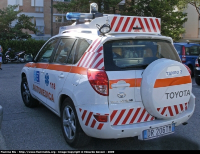 Toyota Rav4 II serie
118 Pisa Soccorso
"Tango 2"
Automedica Operante nel territorio delle "Colline Pisane"
Parole chiave: Toyota Rav4_IIserie 118_Pisa Automedica