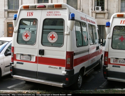 Fiat Ducato III serie
Croce Rossa Italiana
Comitato Provinciale di Pescara
Allestita Bollanti
CRI 15995
Parole chiave: Fiat Ducato_IIIserie 118_Pescara Ambulanza CRI15995