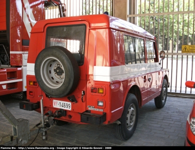 Fiat Campagnola II serie
Vigili del Fuoco
Comando Provinciale di Pescara
VF 14699
Parole chiave: Fiat Campagnola_IIserie VF14699