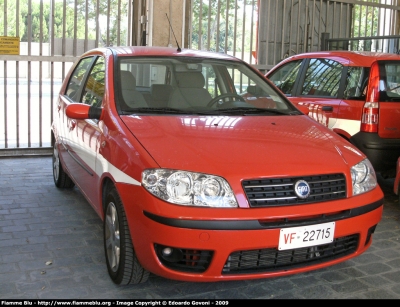 Fiat Punto III serie
Vigili del Fuoco
Comando Provinciale di Pescara
VF 22715
Parole chiave: Fiat Punto_IIIserie VF22715