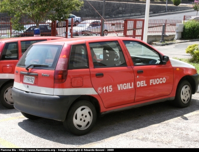 Fiat Punto I serie
Vigili del Fuoco
Comando Provinciale di Chieti
VF 19152
Parole chiave: Fiat Punto_Iserie VF19152