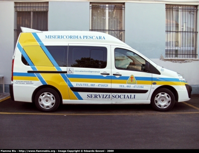 Fiat Scudo IV serie
Misericordia di Pescara
Mis-Pe 02
Parole chiave: Fiat Scudo_IVserie 118_Pescara Servizi_Sociali Misericordia_Pescara