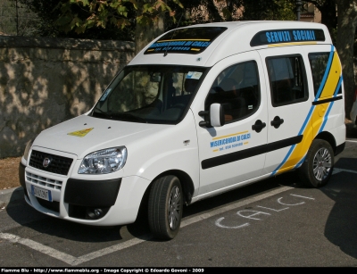 Fiat Doblò II serie
Misericordia di Calci
Parole chiave: Fiat Doblò_IIserie 118_Pisa Servizi_Sociali Misericordia_Calci