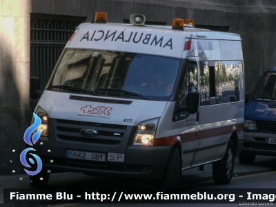 Ford Transit VII serie
España - Spagna
TSC Trasporti Sanitari de Catalunya
Parole chiave: Ford Transit_VIIserie Ambulanza