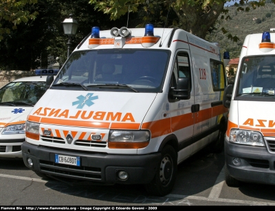 Renault Master II serie
Misericordia di Montecalvoli
Allestita Alessi & Becagli
Parole chiave: Renault Master_IIserie 118_Pisa Ambulanza Misericordia_Montecalvoli