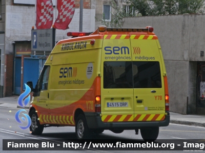 Ford Transit VI serie
España - Spagna
SEM Sistema de Emergencias Médicas
Generalità de Catalunya
Parole chiave: Ford Transit_VIserie Ambulanza