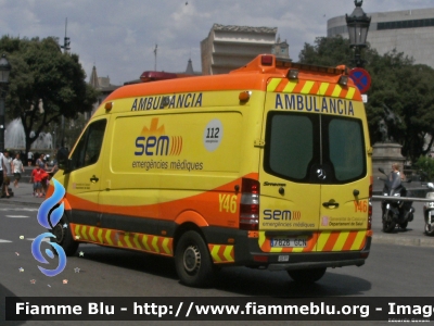 Mercedes-Benz Sprinter III serie
España - Spagna
SEM Sistema de Emergencias Médicas
Generalità de Catalunya
Parole chiave: Mercedes-Benz Sprinter_IIIserie Ambulanza