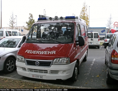 Fiat Ducato 4x4 III serie
Vigili del Fuoco
Distretto di Bassa Venosta
Corpo Volontario di Ciardes - Tschars
VF 177 BZ
Parole chiave: Fiat Ducato_IIIserie VF177BZ Reas_2009