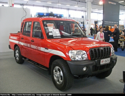 Mahindra Goa Pick-Up
Vigili del Fuoco
Distaccamento Volontario di Treviglio (Bg)
VF 24741
Parole chiave: Mahindra Goa_Pick-Up VF24741 Reas_2009