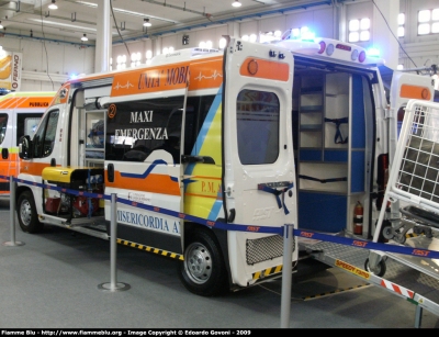 Fiat Ducato X250
Misericordia di Antignano
Mezzo Ibrido Ambulanza-Trasporto P.M.A. di I° Livello
Allestita Fast
Parole chiave: Fiat Ducato_X250 118_Livorno Misericordia_Antignano Ambulanza Reas_2009