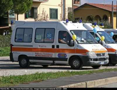 Fiat Ducato III serie
Pubblica Assistenza Monsummanese
Allestita Maf
Parole chiave: Fiat Ducato_IIIserie 118_Pistoia Ambulanza PA_Monsummanese