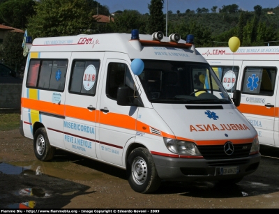 Mercedes-Benz Sprinter II serie
Misericordia Pieve a Nievole
Allestita Giorgetti Car
Parole chiave: Mercedes-Benz Sprinter_IIserie 118_Pistoia Misericordia_Pieve_a_Nievole Ambulanza