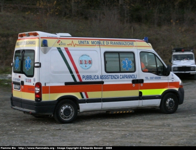 Renault Master III serie
Pubblica Assistenza Capannoli
Allestita Alessi & Becagli
Parole chiave: Renault Master_IIIserie 118_Pisa Ambulanza PA_Capannoli