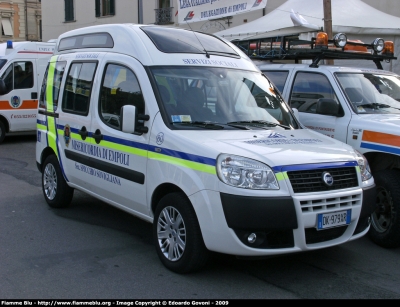 Fiat Doblò II serie
Misericordia Empoli
Sezione Spicchio e Sovigliana
Parole chiave: Fiat Doblò_IIserie 118_Empoli Servizi_Sociali Misericordia_Empoli