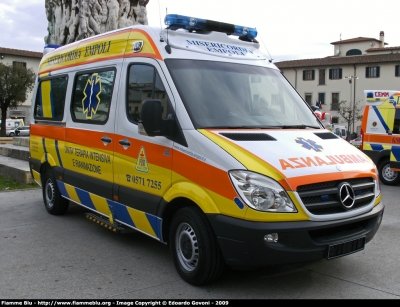 Mercedes-Benz Sprinter III serie
Misericordia Empoli
Allestita Maf
Parole chiave: Mercedes-Benz Sprinter_IIIserie 118_Empoli Ambulanza Misericordia_Empoli