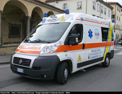 Fiat Ducato X250
Misericordia Tavernelle Val di Pesa e Barberino Val d'Elsa
Allestita Mariani Fratelli
Parole chiave: Fiat Ducato_X250 118_Firenze Ambulanza Misericordia_Tavernelle_Val_di_Pesa_e_Barberino_Val_d'Elsa