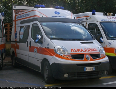 Renault Trafic III serie
Società Soccorso Pubblico Larciano (PT)
Allestita Mariani Fratelli
Parole chiave: Renault Trafic_IIIserie Ambulanza