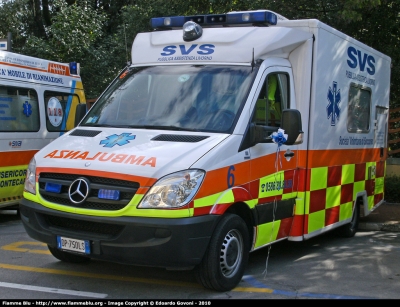 Mercedes-Benz Sprinter III serie
6 - Società Volontaria di Soccorso Livorno
Allestita Maf
Parole chiave: Mercedes-Benz Sprinter_IIIserie 118_Livorno Ambulanza