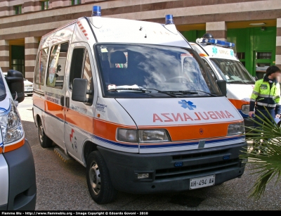 Fiat Ducato II serie
61 - Società Soccorso Pubblico Montecatini
Allestita Giorgetti Car
Parole chiave: Fiat Ducato_IIserie 118_Pistoia Ambulanza