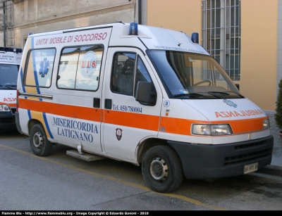 Fiat Ducato II serie
Misericordia Latignano
Allestita Maf
Parole chiave: Fiat Ducato_IIserie 118_Pisa Ambulanza