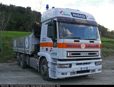 Iveco EuroTech 240E42
Associazione Nazionale Pubbliche Assistenze
Coordinamento Regionale Toscana
Servizio Emergenze
Nuova Colorazione
Parole chiave: Iveco EuroTech_240E42 PiRiTe2010