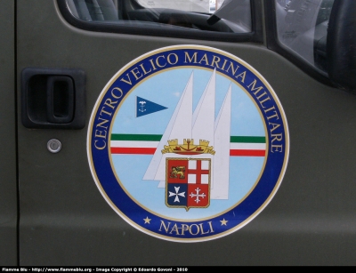 Fiat Ducato III serie
Marina Militare
Centro Velico
particolare dello stemma
MM BK 378
Parole chiave: Fiat Ducato_IIIserie MMBK378