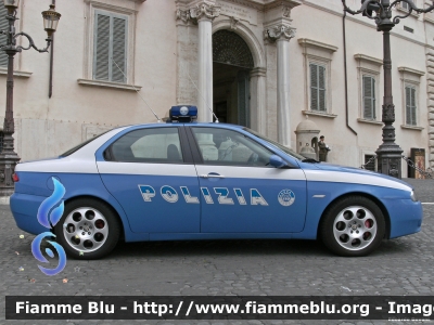 Alfa Romeo 156 II serie
Polizia di Stato
Nucleo Scorte Quirinale 
POLIZIA B0130
Parole chiave: Alfa-Romeo 156_IIserie POLIZIAB0130